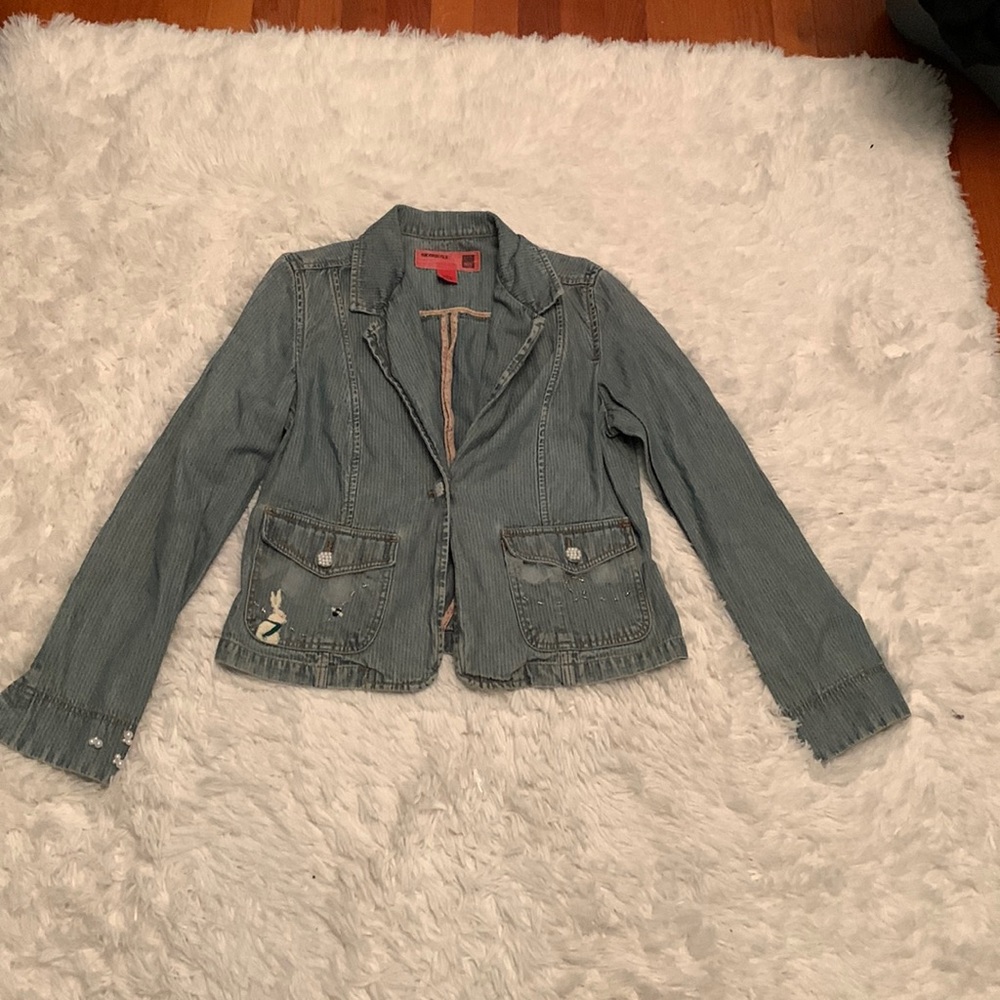 Mossissue  Mossimo denim Bunny jacket size L